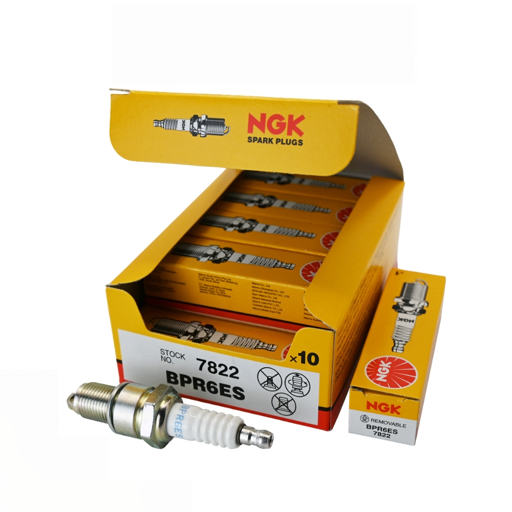 NGK BPR6ES 7822 Nickel Alloy S - Motorcycle Spark Plug 评论和价格