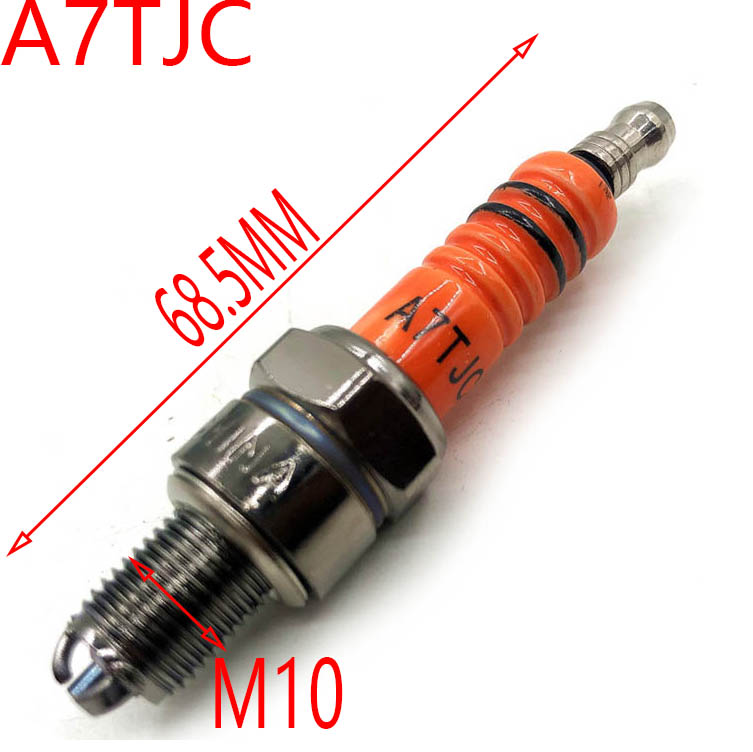 Motorcycle GY6 50cc 70cc 90cc  - Motorcycle Spark Plug 评论和价格