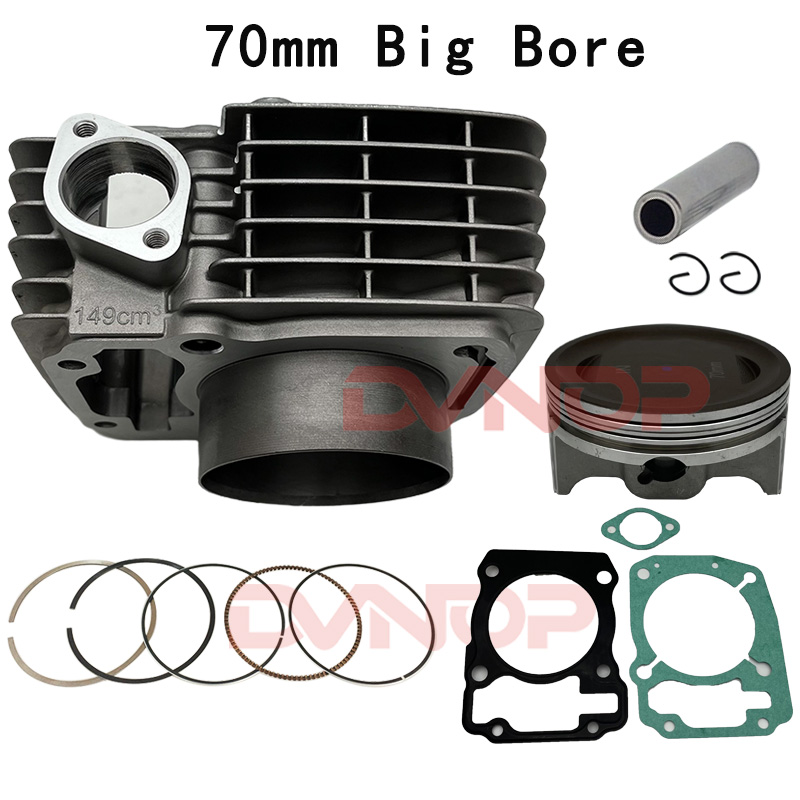 70mm big bore Motorcycle Cylin - Motorcycle Engine Kit 评论和价格